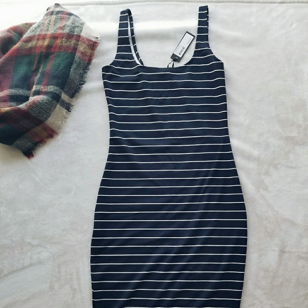 Cotton On Kimi Scooped Bodycon Midi Tank Dress